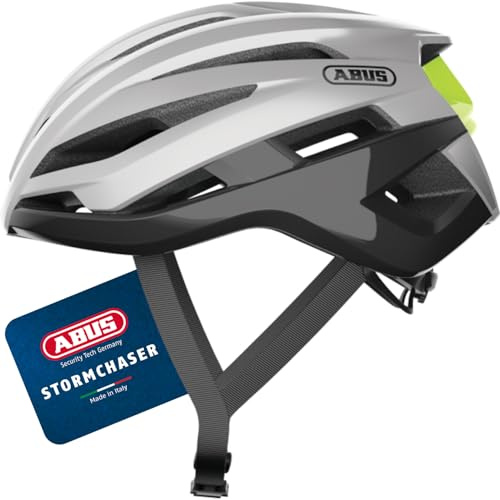 ABUS Casque de vélo de Course StormChaser - Casque de vélo léger et Confortable pour Le Cyclisme Professionnel pour Femmes et Hommes