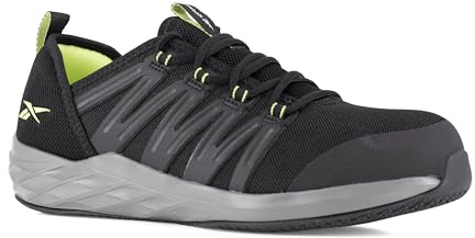 Reebok Work IB2220 S3S Astroride Line, Negra, Puntera en composite