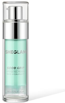 SHEGLAM Good Grip Feuchtigkeitsspendender Primerr Oil Control Moisturizing Primer Gel Smooth Fine Lines Oil And Silicone-Free Face Primer-Green