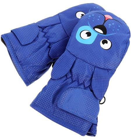 Supvox Skihandschuhe Für Junge Mädchen Winterfäustlinge Und Winddicht Beheben Das Problem des Kalten Wetters Und Bieten Komfort Und Wärme Für Skifahren Und Snowboarden