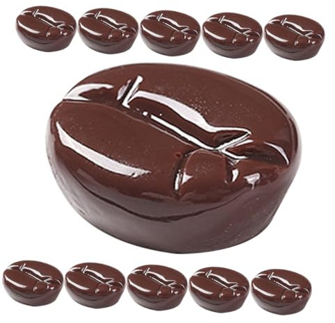 IMIKEYA 25pcs Artificial Bean Simulation Bean Models for Diy Craft Accessories Coffee for Decor Jewelry Ornament Craft Decoration Accessories