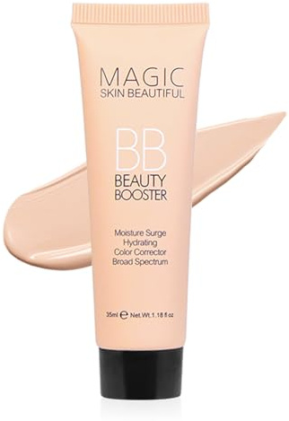 BB Cream, Feuchtigkeits Getönte Tagescreme, Wasserfest Make Up Foundation, Atmungsaktives & Leichtgewicht Tinted Moisturiser, Langlebig Concealer mit Volle Abdeckung, Gleichmäßige Hautton, Natürlich
