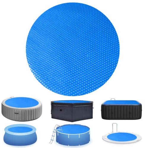 Evoio Bubble Solar Pool Cover 10 ft Round for Above Ground Inground Pools
