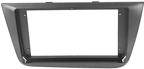 Akozon Fascia de Radio CD para Coche de 9 Pulgadas Placa del Panel Envolvente de la Unidad Principal Estéreo del Tablero Tablero de Instrumentos del Reproductor de DVD Recambio para Seat Altea 200