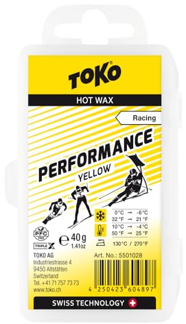 TOKO Performance Hot Wax Giallo 40g