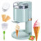 Soft Ice Cream Machine - 1L Fully Automatic Mini DIY Fruit Soft Serve Maker for Home and Café, Compact Household Ice Cream Maker
