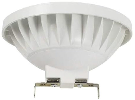 Lanshui Lot de 6 ampoules LED COB AR111 G53/GU10 12 W/15 W AC85 V-265 V en aluminium COB Chip Light (blanc naturel, G53 15 W)