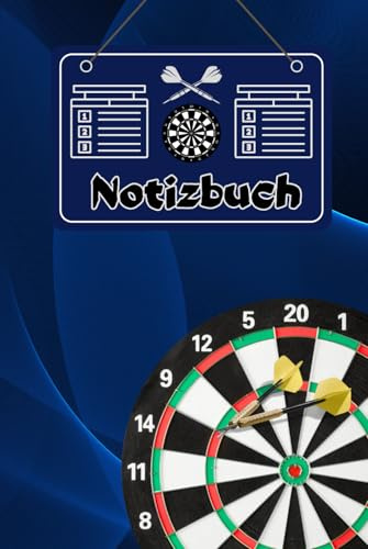 Darts Notizbuch Dart Sport Taschenbuch Dartliga Buch Steeldart Notizheft Turnier Schreibheft Softdart Wurftechnik Training Übungsheft Events ... Bullet Journal Dartpfeile Fotoalbum 02B23