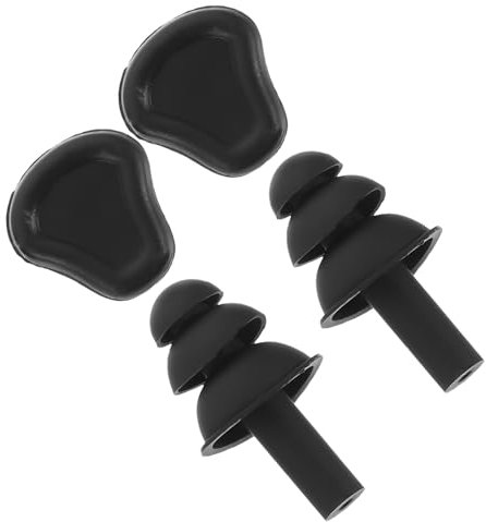 SAFIGLE 2pares Impermeables Insonorizados Para Nadar y Estudiar Protector Auditivo Para Dormir Bañarse y Actividades Acuáticas