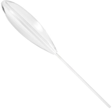 Generic 5 St Klara Plastgjutningsbobbers Bombarda Sjunkande Flugfiskeflottor 5G/10G/15G/20G för Sötvattensaltvattenfiske med Centerlinjematningsdesign