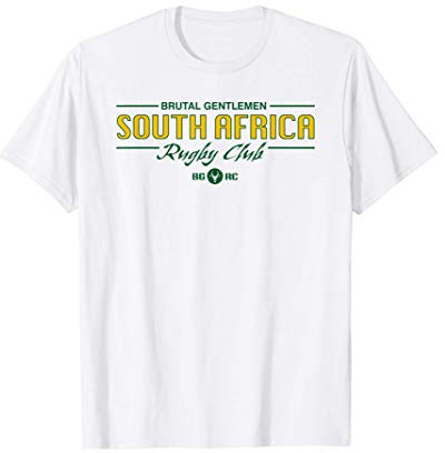 Brutal Gentlemen Rugby Club South Africa Maglietta