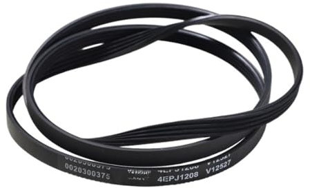 TGHDMD Correa de Accesorios for Lavadora, Compatible con Accesorios for Lavadora de Tambor Haier, Correa Genuina 6EPJ11216 5EPJ1208 5J1195(4EPJ1208)