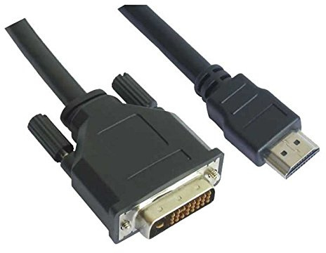 Watio Wave Cable dvi-hdmi - cable tipo M-M de 1.8 m, permite conexión entre dispositivos DVI y HDMI, alta calidad de imagen y sonido.*