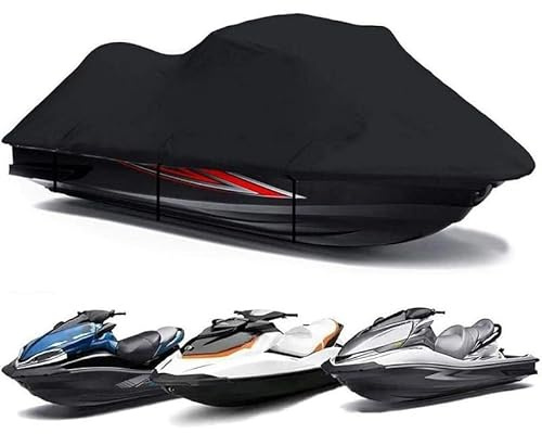 Jet Ski Cover for Sea-Doo Spark Trixx 2UP, Heavy Duty PWC Outdoor All Weather Regn & Snow Skydd for släp och förvaring med vindtätt spänne