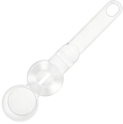HohuzSruk Cuchara medidora de café, con embudo y dosificador pequeño, palas de polvo para café molido, para proteínas en polvo, fórmula, suplemento alimenticio, botellas de agua, hogar, cocina