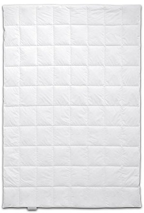 Böhmerwald Schlafgenuss Daunendecke, Baumwolle, Weiß, 135 x 200 cm