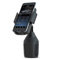 SEEKONE Universal Car Phone Holder Cup Holder Cell Phone Mount with Three-Side Grips and One-Touch Design Compatible with All Smart Phone