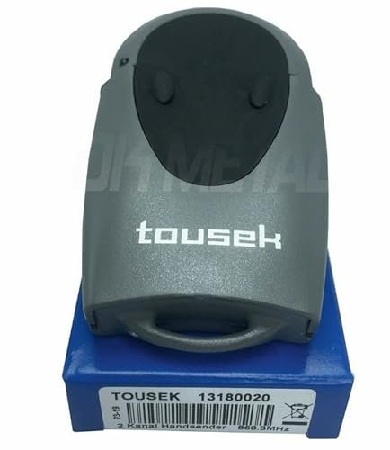 Tousek RS 868-TXR-2 868,3 MHz 2-Befehl Handsender 13180020 + 1 Stück ADAMS Schlüsselanhänger/Einkaufschip