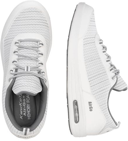 KWUKOTY Unisex's K92 Medical Professional Shoe, White, 12.5 Women/11 Wide Men