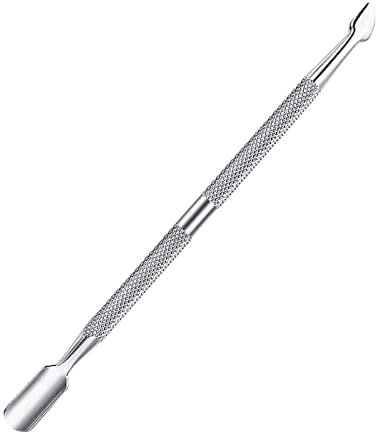 Spingicuticole Per Unghie A Doppia Testa Spingipelle per Rimuovere le Cuticole Raschietto per Unghie in Gel Smalto