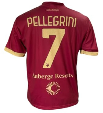 AS Roma Maglia Replica Ufficiale, Home 24-25, Pellegrini, 10 Anni