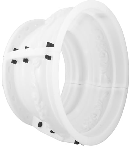 HORIALENCE Stampo per Calcestruzzo per Colonne Romane Base Decorativa Fai da Te in Cemento Multifunzionale Compatibile Intonaco e Resina Facile da Installare per Costruzioni Edili