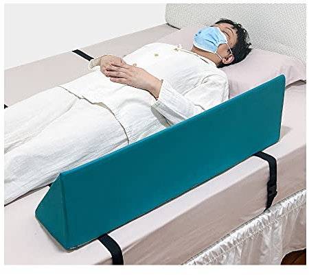 KAAMOS Bed Rails Foam Bolsters, Bed Guard Rail Pillow for Elderly Adults, Safety Bedside Rails Pads for Seniors, Hospital Bedrail Foam Roll Control Bolster, Medical Wedge Cushions Beds Bumper (1 Pcs)