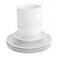 12PC Dinnerware Porcelain White Set: 4 Dinner Plates, 4 Side Plates & 4 Bowls. Dishwasher & Microwave Safe.