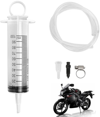 Comioke oljespruta, oljesugspruta, 100 ml oljesugpump, handpump, sugpump, oljesugpump, oljepump, oljepump, bromsvätska sugspruta, lämplig för motor, växellåda, bakaxelolja och kylvätska
