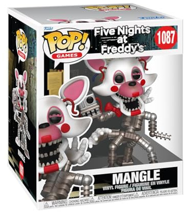 Funko Pop! Super: Five Night's at Freddy's (FNAF) - Mangle - Figurine en Vinyle de Collection - Idée Cadeau - Produit Officiel - Jouets pour Enfants et Adultes - Figurine modèle pour collectionneurs