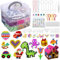 Yulado Bügelperlen 5 mm, 11000 Stück 24 Farben Schmelzperlen Set, für DIY Freizeit Kreative Perlen Sicherungen Handwerk Zubehör DIY Set Kreatives Spiel Weihnachten DIY für Kinder