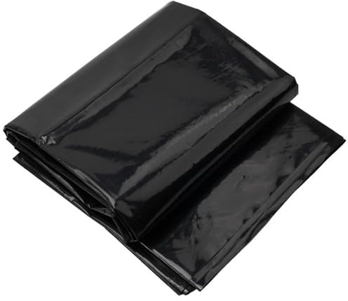 Bâche de bassin noire de qualité supérieure - 8 x 12 m - Membrane flexible robuste pour bassins à carpes koï, caractéristiques d'eau et formes irrégulières - Bâche imperméable durable pour piscines de