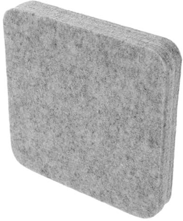 VILLFUL Alfombrilla de Fieltro para Aguja Gruesa y Densa Base Cuadrada Estable de Lana Natural para Manualidades DIY