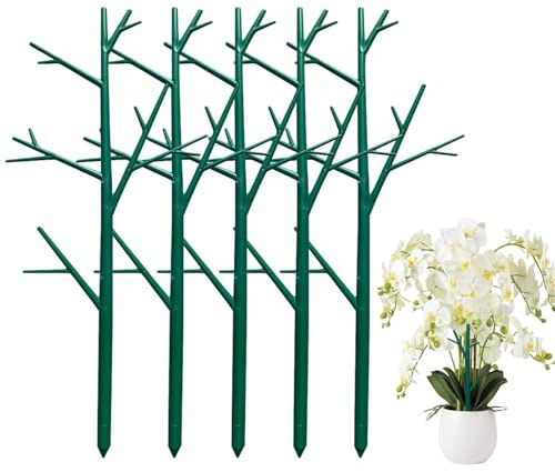 Tutores para Plantas de Interior 5 Unidades Estructura de Árbol para