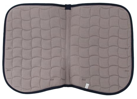 wueiooskj Manta amortiguadora para media silla de montar de caballo, para ponis, saltos y concursos. Material ecuestre. Asiento Western antideslizante.