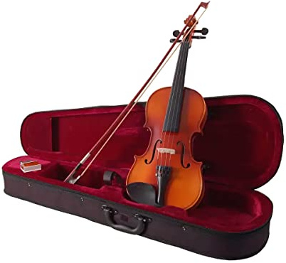 Arvada VIO-60 Violine 1/2 Größe, inklusive Transportkoffer, Bogen und Harz