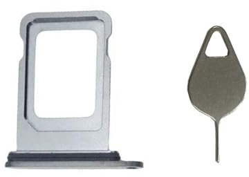 Nano Dual SIM Kartenfach Slot Halter Adapter Ersatz für iPhone 15 Pro 6.1 / iPhone 15 Pro Max 6.7 Mit Pin Blue Titanium