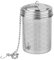BigKego Uovo da tè per tè sfuso, in acciaio inox, a maglia fine, filtro per tè, spezie, con catena per teiere, tazze, bottiglie di tè, cucina
