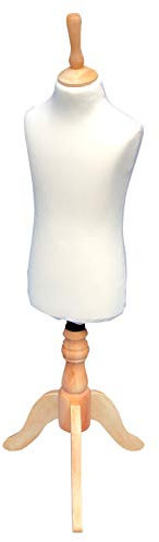 The Shopfitting Shop Mannequin de couture Milan pour enfants de 2 à 3 ans Livré sur un trépied en bois