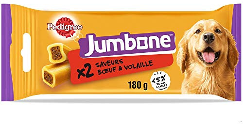 Pedigree Son Os à Mâcher Jumbone Récompenses pour Moyen Chien 2X (Pack de 12)
