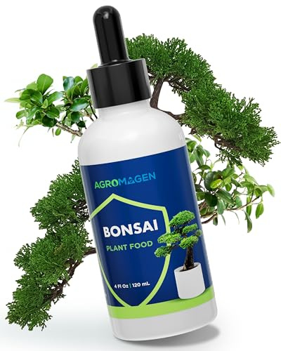 AgroMagen Plant Food with Essential Nutrients & Chelated Micronutrients, Liquid Fertilizer (4 fl.oz.) (Bonsai)
