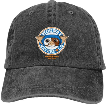 OAUMJIIL Neutral Baseball Cap Washed Men's Baseball Cap Mogwai Water Polo Trucker Snapback Caps Dad Hat Thriller Movie Golf Hats