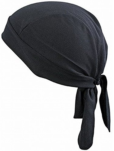 Unisex Chef's Bandana Skull Hat Waiter Work Cap Elastic Canvas Skull Cap Catering Baker Attendant Kitchen Restaurant Cook Headwear Sports Headwear Black #2