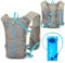 Laufweste für Damen und Herren, Laufweste mit 2L Trinkblase, Running Vest, Reflektierende Trinkrucksack mit Handyhalterung, Hydration Pack für Laufen, Radfahren, Trails, Marathons