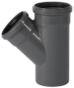 Ostendorf HTsafe Abzweig DN 125/110 mm 45 Grad HT-Rohr