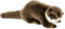 Teddys Rothenburg Kuscheltier Otter liegend braun 26 cm Plüschotter