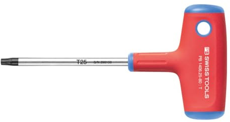 PB SWISS TOOLS Cacciavite Torx con impugnatura trasversale, profilo Torx: TX25
