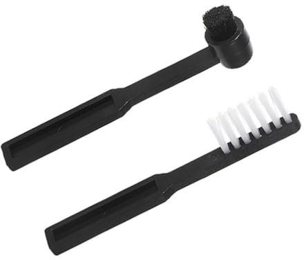 2-Pack Vinyl Record Cleaning Brush & Stylus Cleaner Kit | Anti Static Carbon Fibre Stylus Brush Record Needle Brush for Clean Record Needle Stylus Dirt and Dust