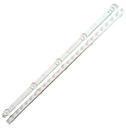 TV LED-remsor för bakgrundsbelysning 2 x 5 glödlampor för 23,6 K236WD 4708-K236WD-A1213K01 24J1000 24S1650EV LE24M1475/25 24LE318