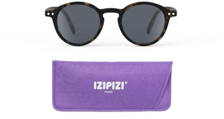 IZIPIZI #D Pantos Lunettes de soleil pour enfants de 3 à 11 ans, 100 % protection UV, verres polarisés gris, Carey, 5-7 Jahre